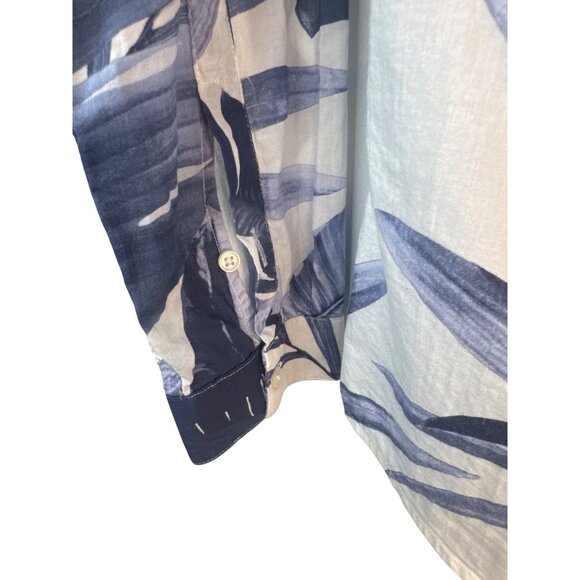 2/$30 ZARA Womens Medium Slim Fit Cotton Button-Up Shirt - Picture 8 of 11